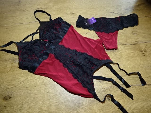 Lovehoney sex nowy piękny komplet bielizny M
