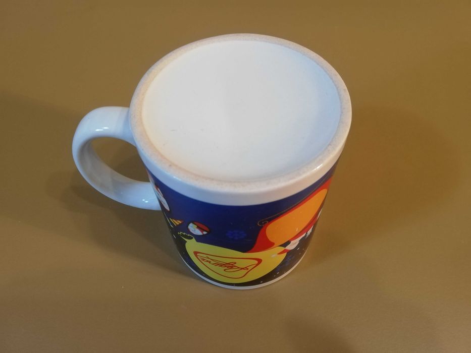 Caneca Chocolates Regina, Pai Natal no Trenó