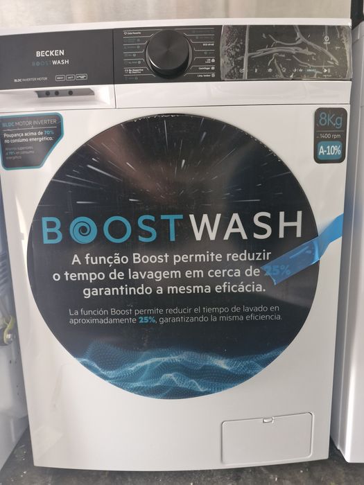 Máquina de lavar roupa becken 8kg