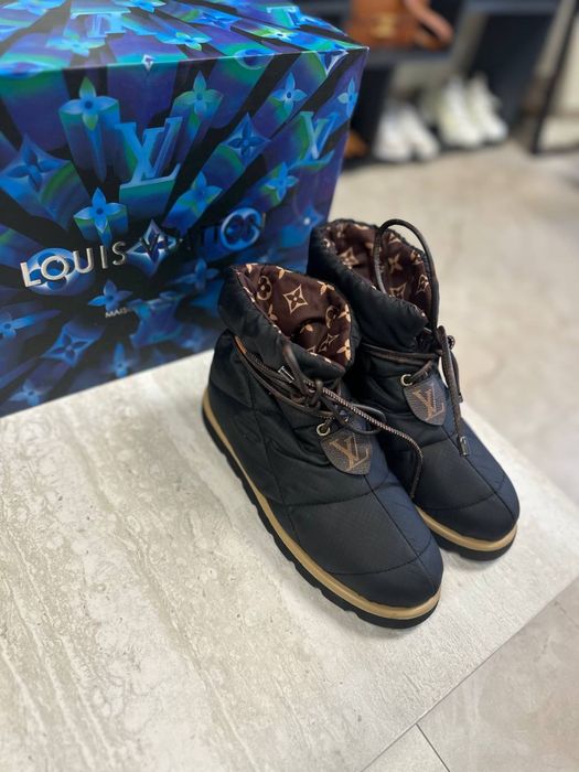 Дутики ботинки  Louis Vuitton жіночі