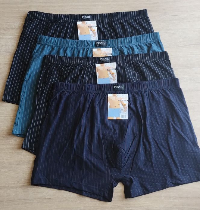 4×bokserki męskie 6XL duże wygodne
