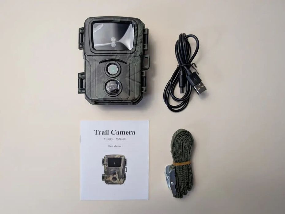 Мини фотоловушка 20Мп Suntek для охоты и наблюдения топ ночное видение
