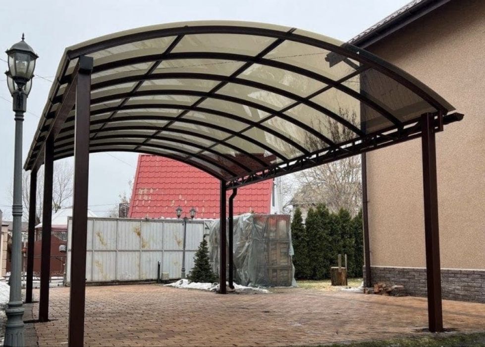 Навіс для авто, Тераса, Накриття, Гараж, Дах