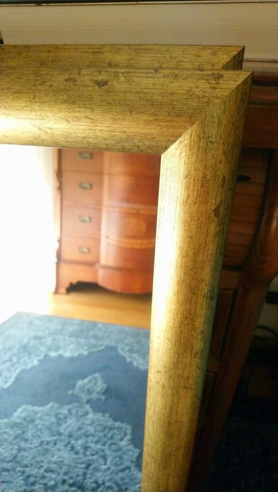 Golden frame with mirror64284100450306121