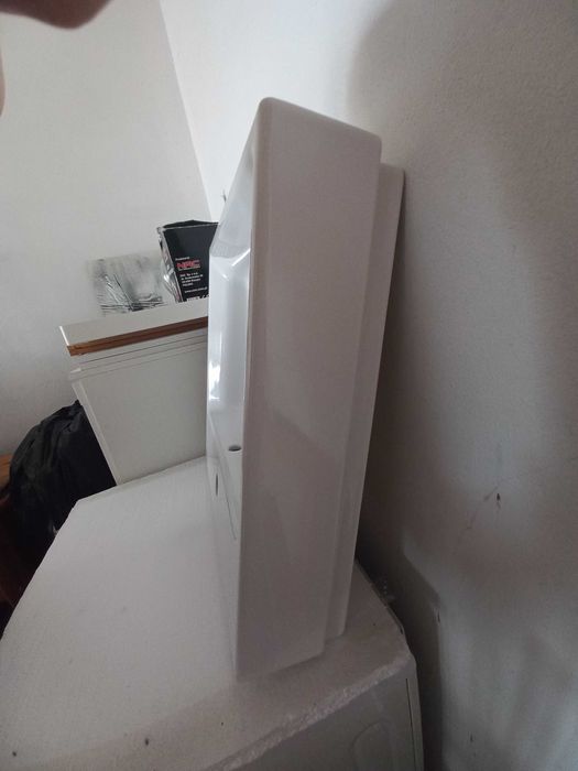 Grohe umywalka nablatowa 50x50 biała