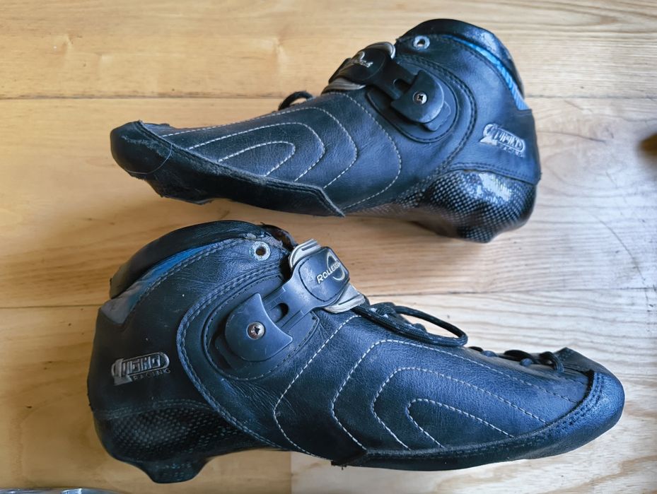 Rollerblade Luigino Racing 42 buty rolki szybkie carbon