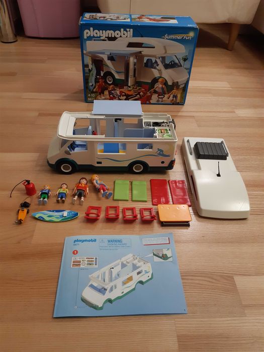 PLAYMOBIL 6671 Rodzinny samochód kempingowy, stan jak NOWY