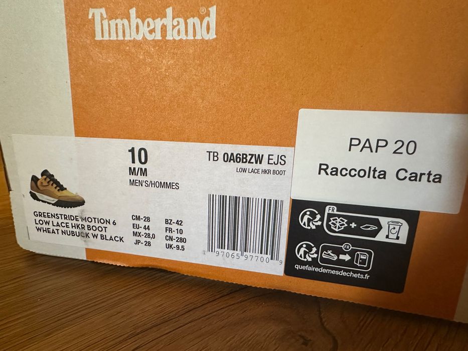 Sapatos-sapatilha camel Timberland 44