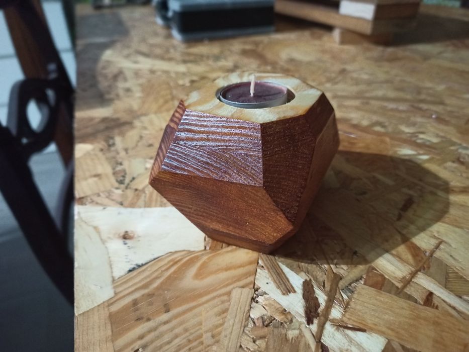 Porta velas personalizado