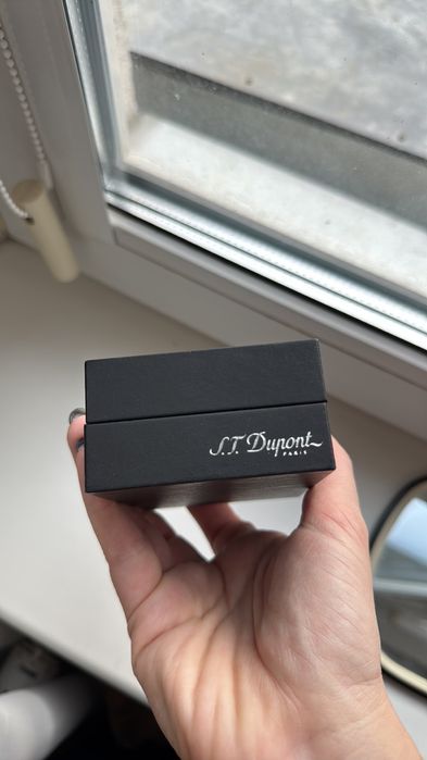 Запонки ST DuPont Black Stone