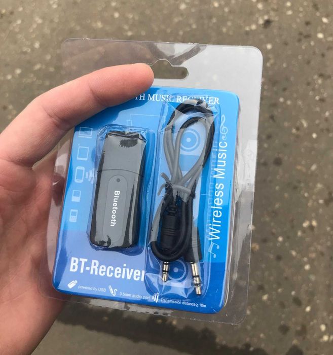 Bluetooth AUX Адаптер 3.5 мм | Гучний зв’язок для авто і колонок