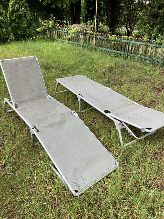 Leżaki aluminiowe 58x200 cm