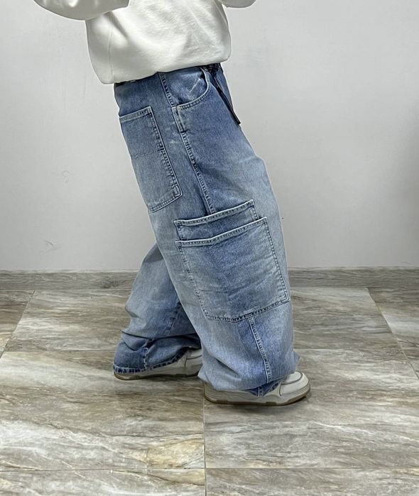 Нові широкі джинси BAGGY rap skater широкие джинсы багги Jaded London