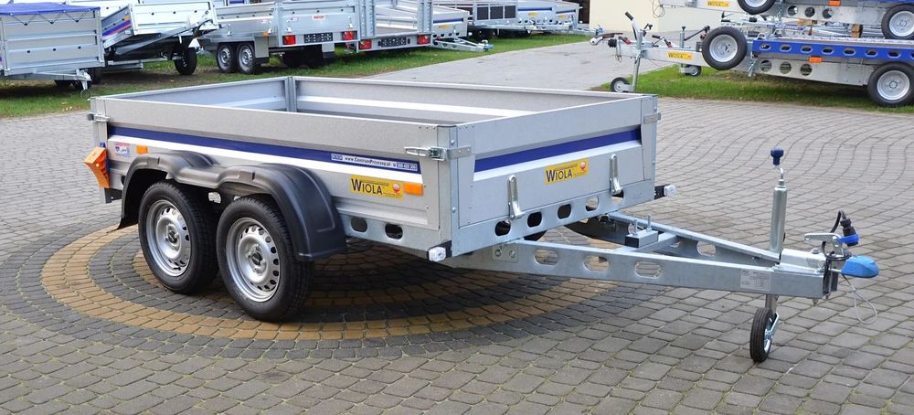 Wiola PRZYCZEPKA SAMOCHODOWA KRAKUS + 2,52X1,32M,  Przyczepka samochodowa WIOLA Krakus +