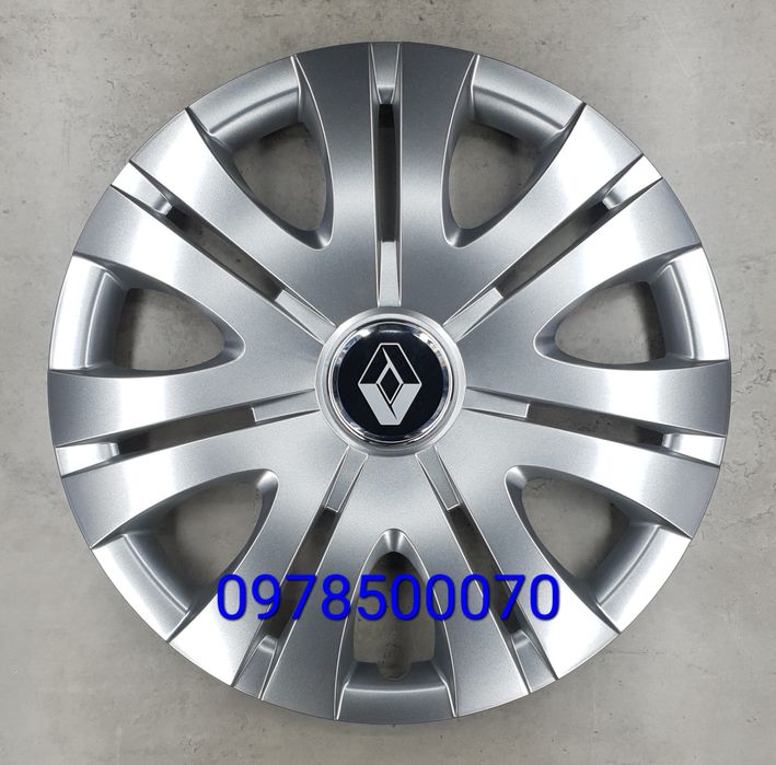 Ковпаки Рено R15 Renault Сценік Меган Кенго Кліо Логан Сандеро Лагуна