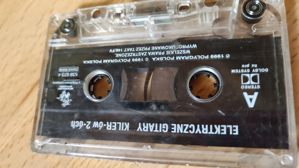 Sprzedam kasetę Kiler-ów 2-óch Elektrycznych Gitar 1999 Polygram