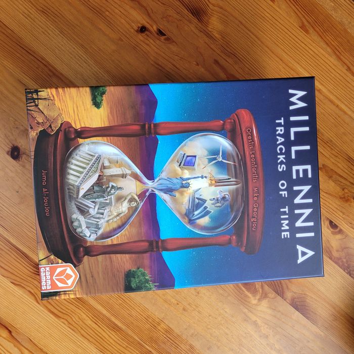 Gra planszowa Millennia: Tracks Of Time + metalowe monety (SPIEL 2025)