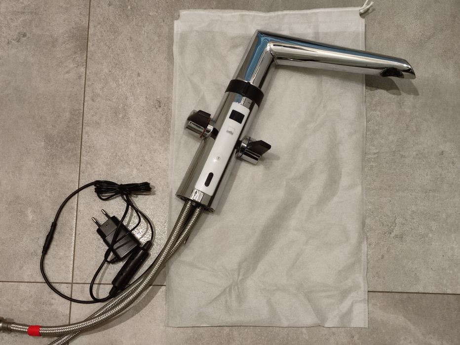 Bateria kuchenna kran ORAS OPTIMA 2722F chrom bezdotykowa wyświetlacz