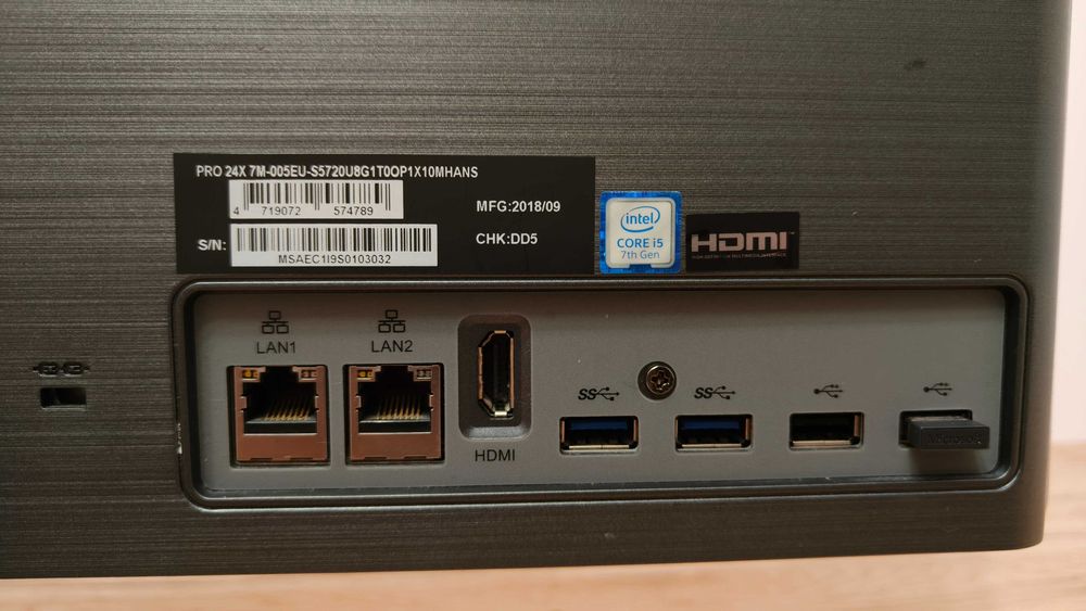 Komputer MSI PRO 24X i5-7200