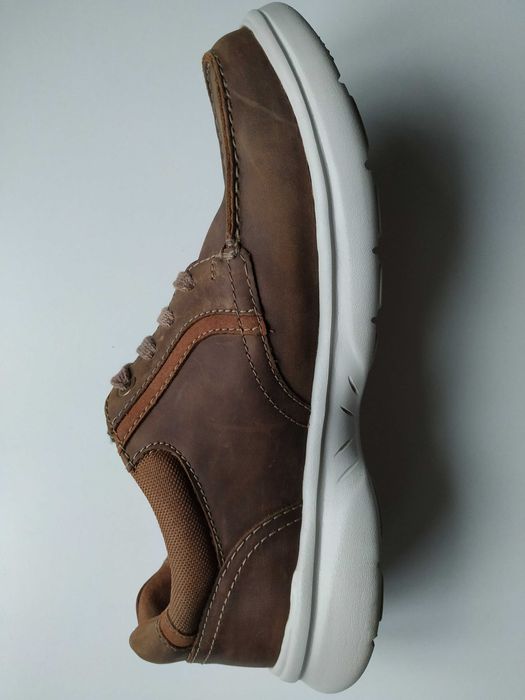 Clarks  черевики чоловічі 42.5 устілка 28 см  кросівки  кеди взуття обувь ботинки   (  як ECCO , Geox , Skechers )