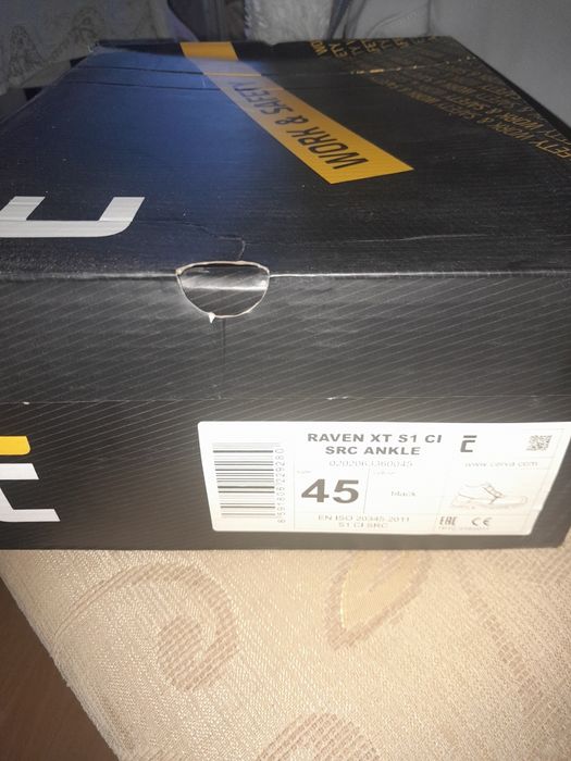 Robocze trzewiki ocieplane RAVEN XT ANKLE Winter S1 CL SRC.r.45.