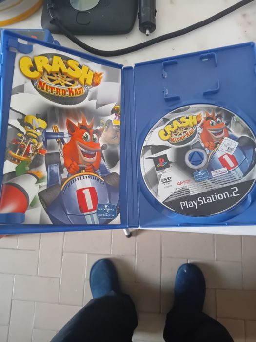 Jogo ps2 crash nitro kart