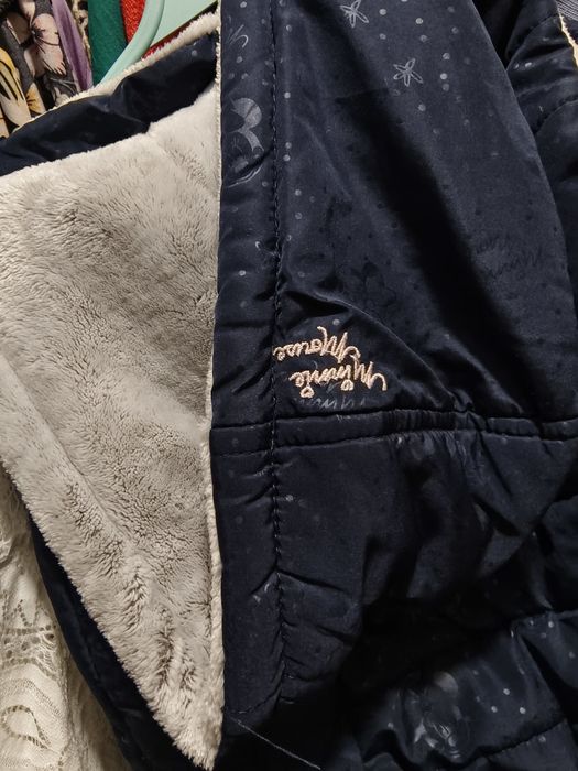 Bezrękawnik / kamizelka z kapturem Mini Mause r. 80