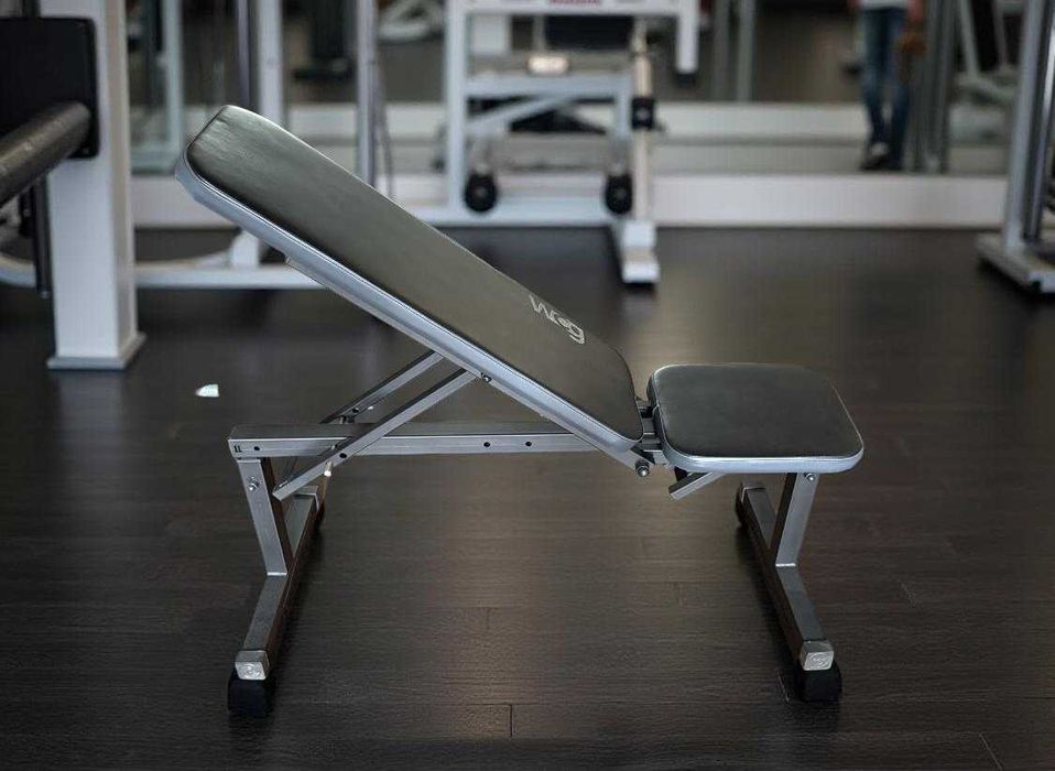 Лавка для жима лёжа и наклона регулируемая W-15 Скамья лава 7 уровней