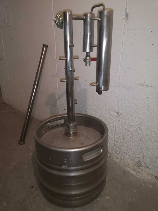 Destylator z KEG – solidny, gotowy do pracy