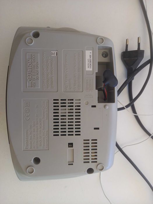 Rádio Despertador PANASONIC