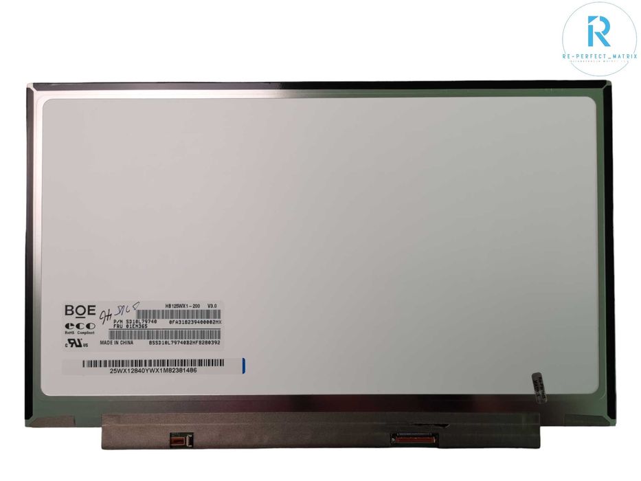 Matryca oryginalna LED TN matowa 12,5 " 1366 x 768 IVO M125NWN1