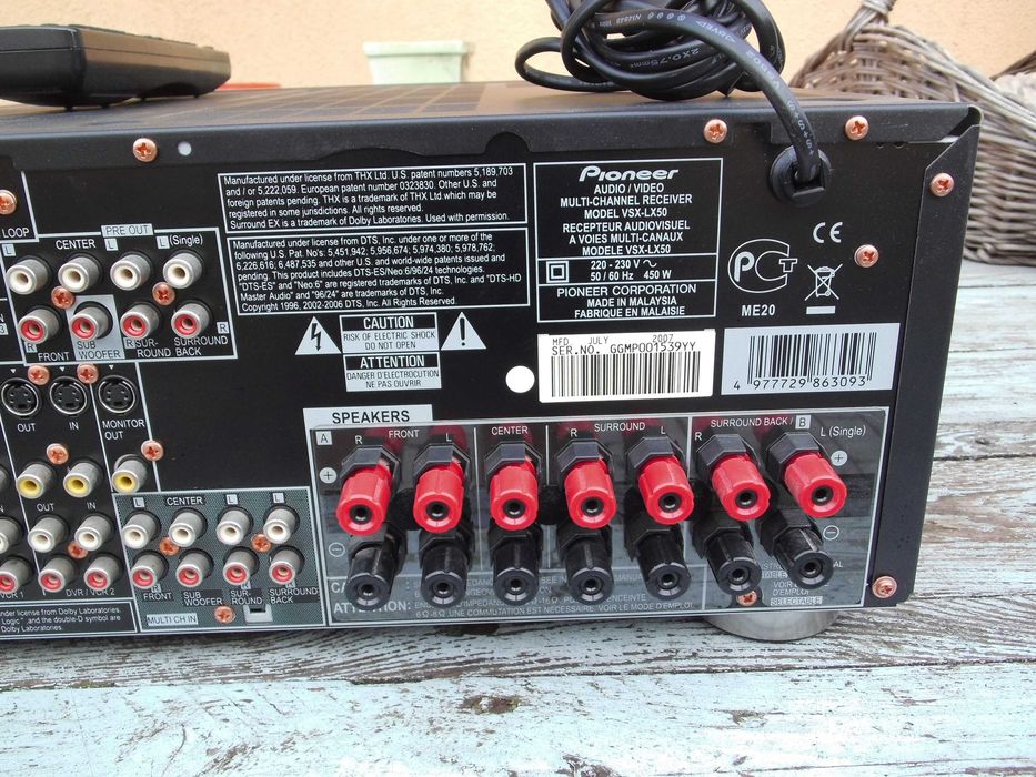 Amplituner Audio Video Pioneer VSX-L-X50+pilot