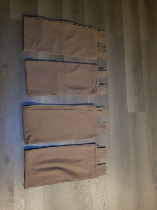 Cortinados castanhos