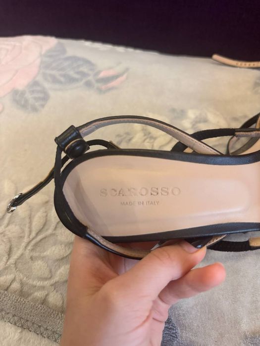 Босоніжки  на підборах SCAROSSO made in Italy