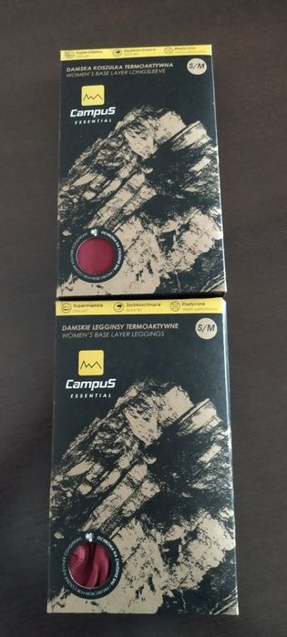 Termoaktywna koszulka i leginsy S/M