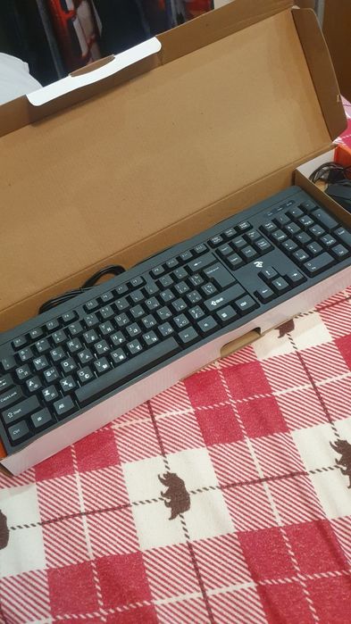 Комплект клавіатура + мишка дротова