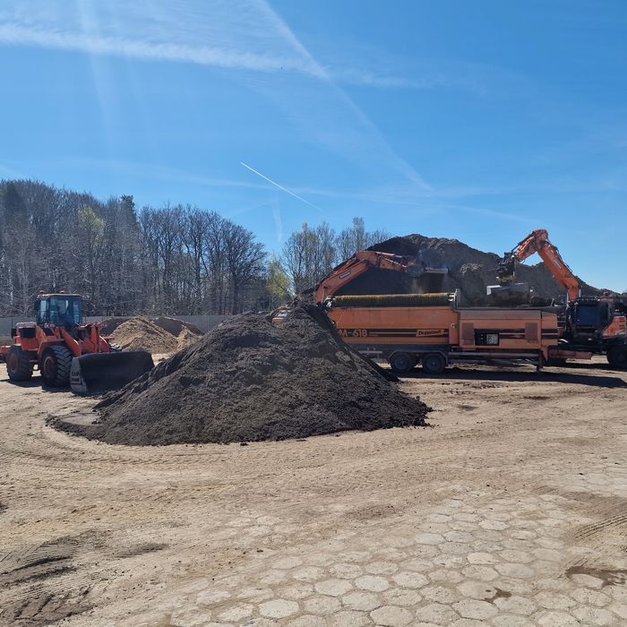 ziemia ogrodowa PRZESIANA pod trawnik