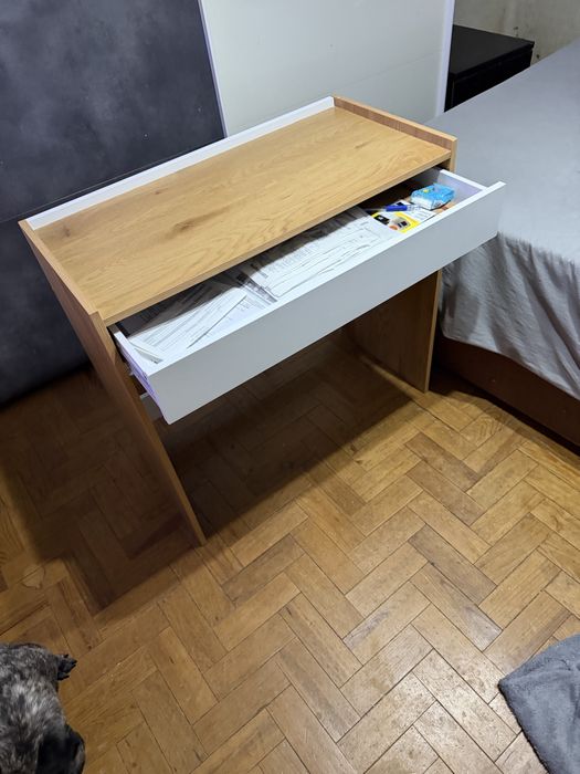 Cadeirão ergonómico reclinável + secretária — Como novos