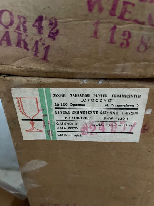 Płytki Ceramiczne PRL 7m2