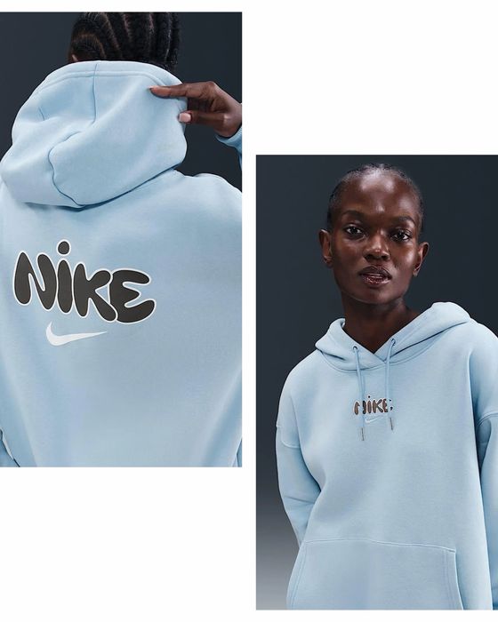 Худі Nike Phoenix Fleece Oversized Light Blue IQ1425-440