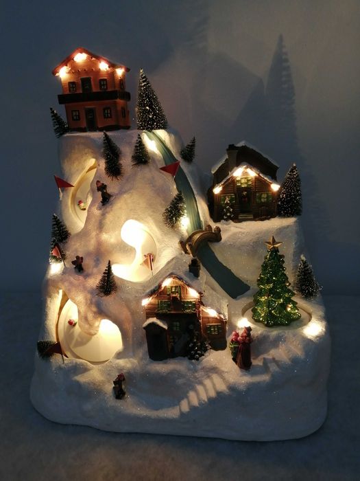 Decoração aldeia de Natal