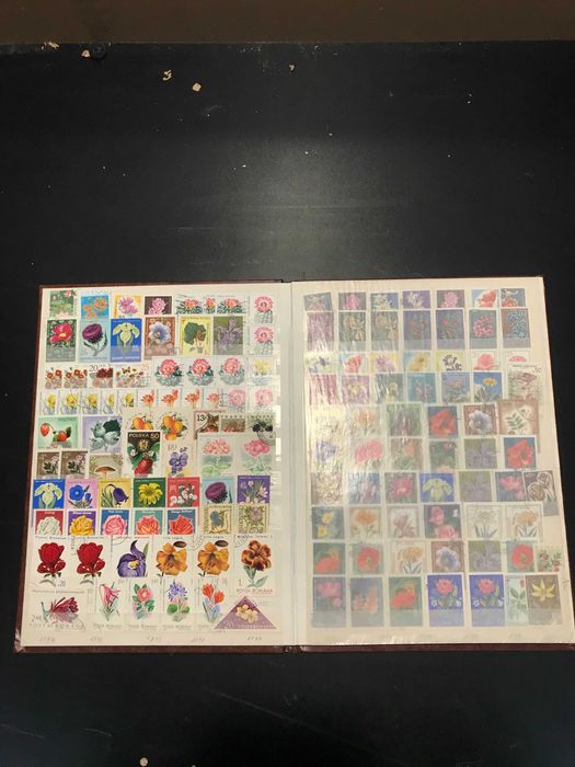 Альбом з марками флора 1000 шт