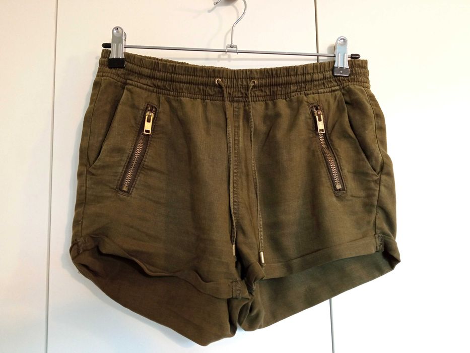 Szorty khaki H&M rozm.34