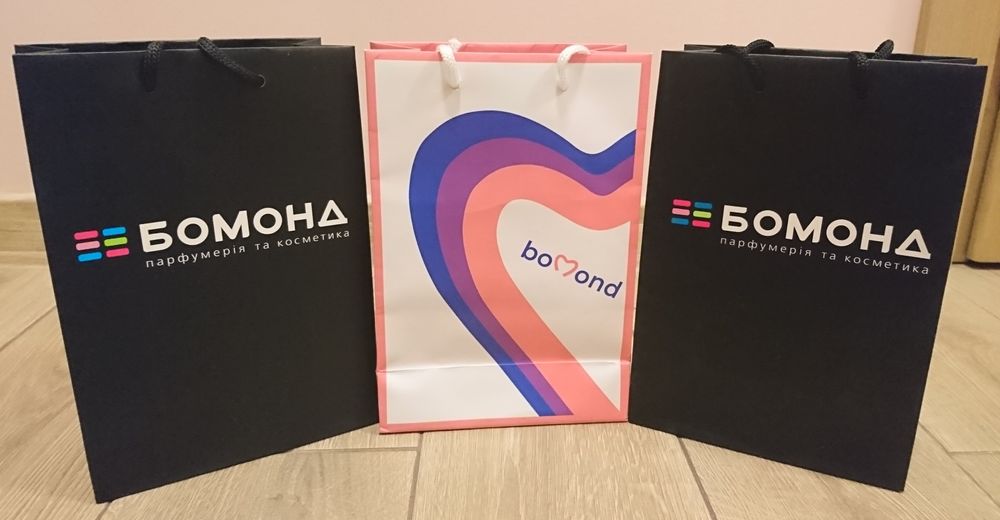 Пакеты подарочные