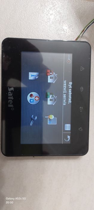 Manipulator Satel INT-TSG BSB Gwarancja
Po wymianie wyświetlacza dotyk