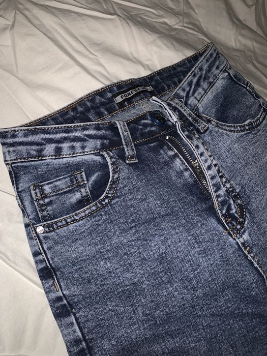 Джинси скіні(плотні), сині, розмір С