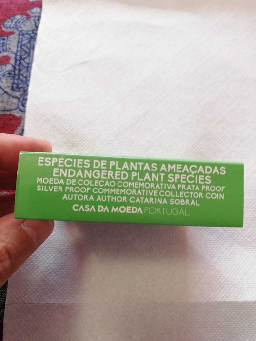 Moeda Prata Proof O Trevo de Quatro Folhas