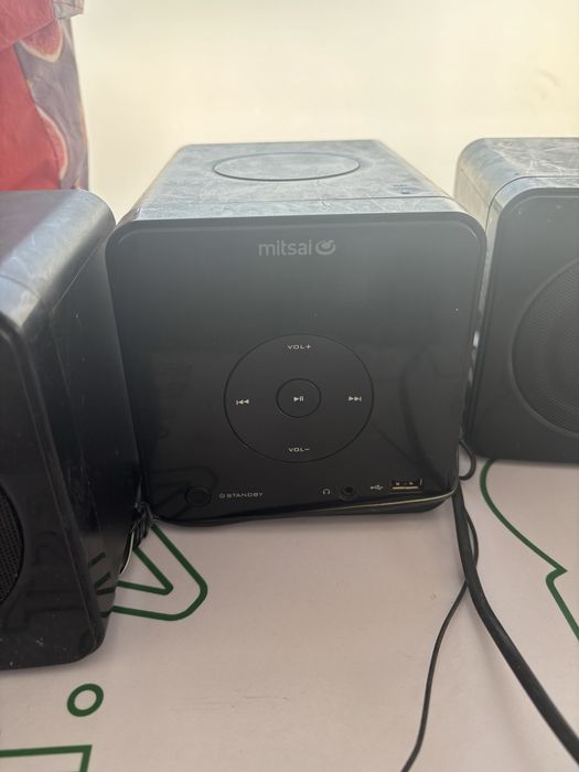 Sistema de Som Mitsai com Leitor de CD