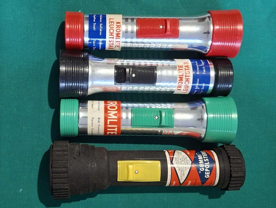 Lote de 4 Lanternas vintage, New Old Stock