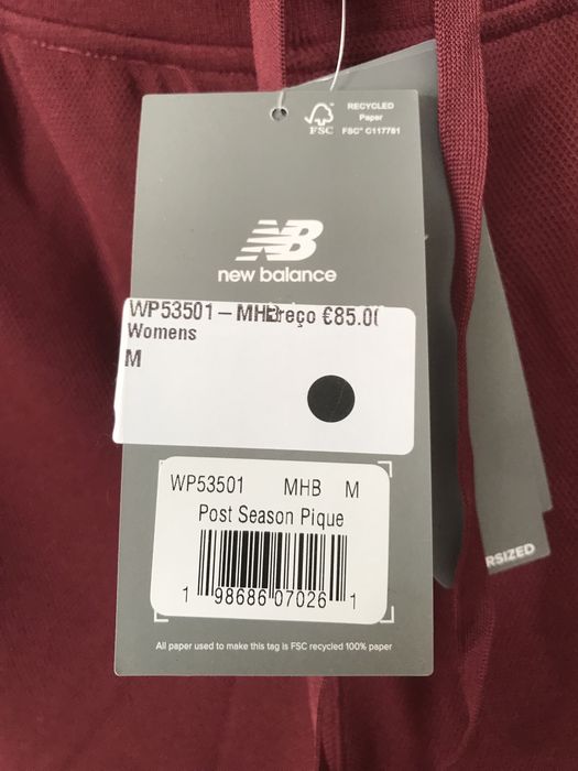 New Balance calças de fato de treino tamanho M